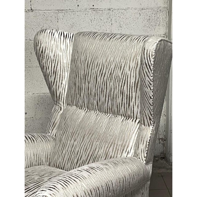 Vintage White Armchair, 1940s For Sale - Image 12 of 18