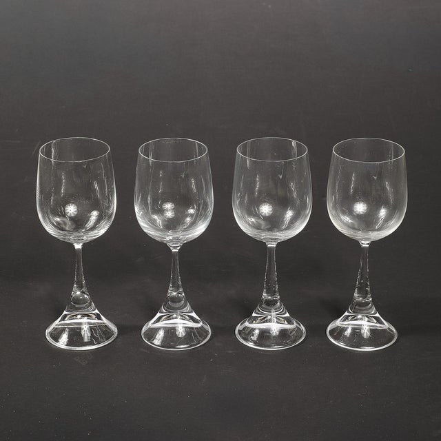 Mid-Century Modern Set of 12 Clarion Wine Glasses Signed Rosenthal by Sigrid Hartmann-Reelitz For Sale - Image 3 of 16