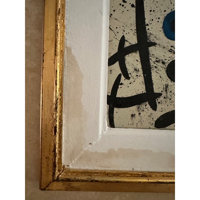 "Central Park", Original Oil on Canvas, Joan Miro, 1980 For Sale - Image 13 of 14