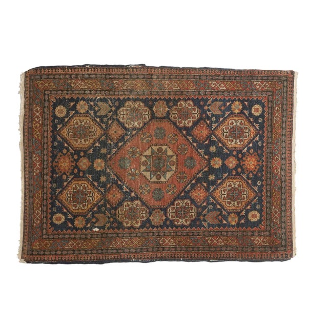Antique Fine Tehran Rug - 3' X 4'3" For Sale - Image 13 of 13
