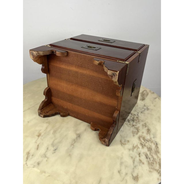 1980s Vintage Chest of Drawers from Harrods London, 1980s For Sale - Image 5 of 16