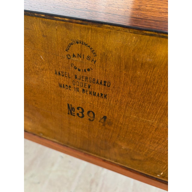 Scandinavian Dark Wood Sideboard or by Kai Kristiansen for Aksel Kjesgaard, Demnark, 1960s For Sale - Image 18 of 18
