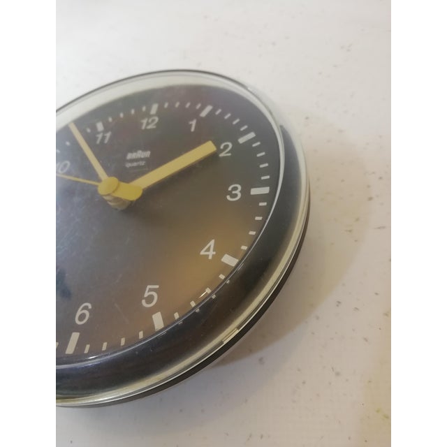 1970s Wall Clock by Dietrich Lubs for Braun, Germany, 1979 For Sale - Image 5 of 10