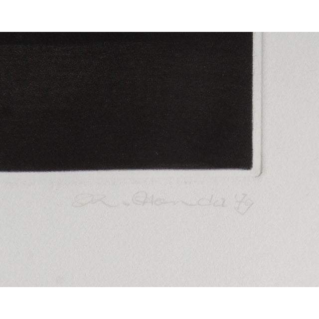 1970s 1979 “111th Landscape” Mezzotint Print by Kazuhisa Honda For Sale - Image 5 of 6