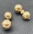 Gold Vintage Double-Ball Ear Clips in Gold & Crystals from Christian Dior, 1980s, Set of 2 For Sale - Image 8 of 13