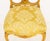 Rococo Revival Yellow Damask Giltwood Side Chair For Sale - Image 4 of 7