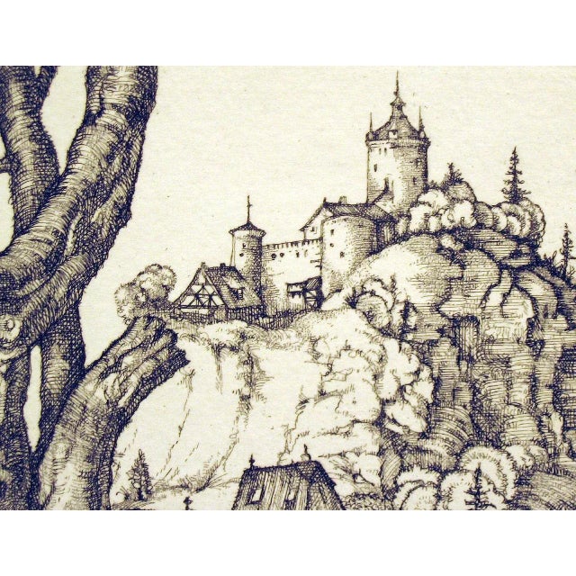 1980s Charles Bragg "Pissing" Hand Signed & Numbered Etching For Sale - Image 5 of 6