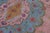 1990s Vintage 1990's Pink/Blue Wool Rug - 9'0'' X 11'11'' For Sale - Image 5 of 10