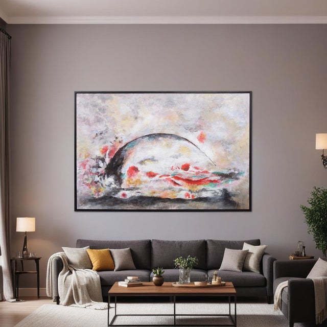 Bridge to Nowhere Hand Painted Original Art For Sale - Image 9 of 10