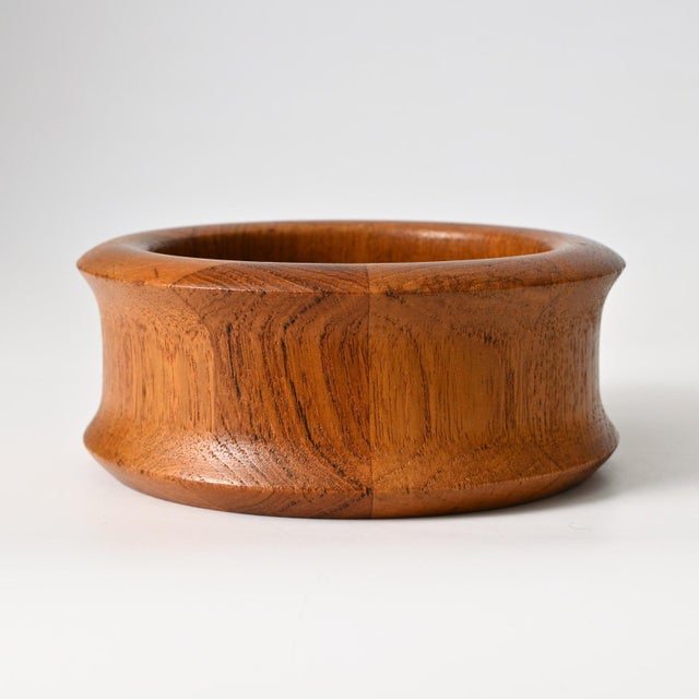 Mid-Century Danish Teak Bowl from Digsmed, 1960s For Sale - Image 6 of 10