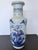 Vintage Chinese Blue & White Porcelain Landscape Vases - Trio Set For Sale - Image 6 of 18