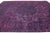 Allover Designed Antique Room Size Wool Rug Persian Overdyed in Purple For Sale In New York - Image 6 of 10