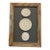 Italian Plaster Intaglios in 1880s Pine Frame For Sale