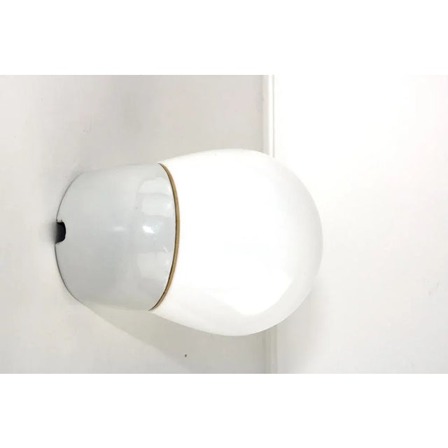 Mid-Century Modern Porcelain Wall Lamp from Wagenfeld, 1950s For Sale - Image 3 of 8