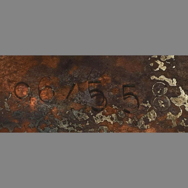 Vintage Art Deco Vase in the Style of Claudius Linossier For Sale - Image 3 of 5