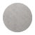Tapis Round Silver Grey #004 Rug by TAPIS Studio For Sale