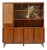 Merton Gershun for American of Martinsville Mid Century Walnut and Cane Credenza and Hutch For Sale
