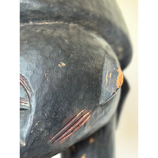 20th Century African Guro Wooden Head For Sale - Image 9 of 13