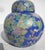 Antique Qing Dynasty Famille Rose Blue Glaze For Sale - Image 9 of 11