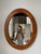 Oval Cherry Mirror, 1970s For Sale - Image 18 of 18