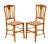 Set of Antique Bedroom Chairs in Satinwood, 1890 For Sale - Image 8 of 8
