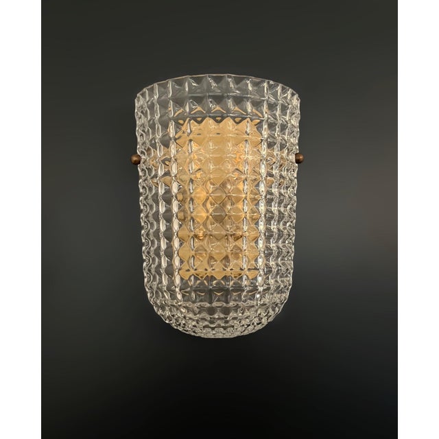 Venetian Murano Wall Sconces, 1990s, Set of 2 For Sale - Image 4 of 14