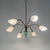 Mid-Century Modern Mid-Century 6-Arm Spider Chandelier, Italy, 1960s For Sale - Image 3 of 10