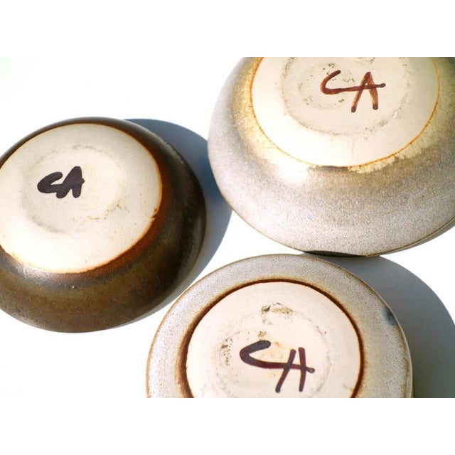 1960s Italian Pottery Boxes by Nanni Valentini for Ceramiche Arcore, 1970s, Set of 3 For Sale - Image 5 of 6