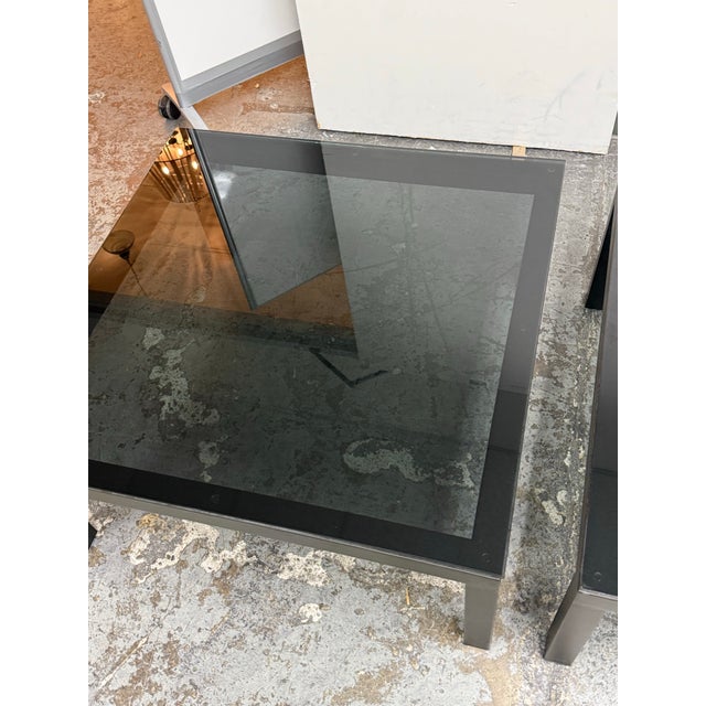 Crate & Barrel Parsons Side Tables, Pair For Sale - Image 10 of 12