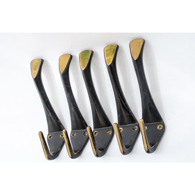 1950s Small Hooks by Walter Bosse, Vienna, 1950s For Sale - Image 5 of 8