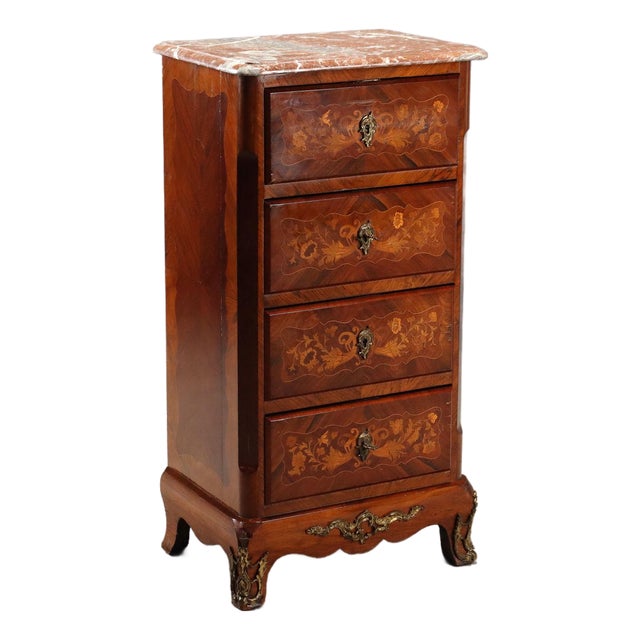 Chest of Drawers in Indian Rosewood For Sale