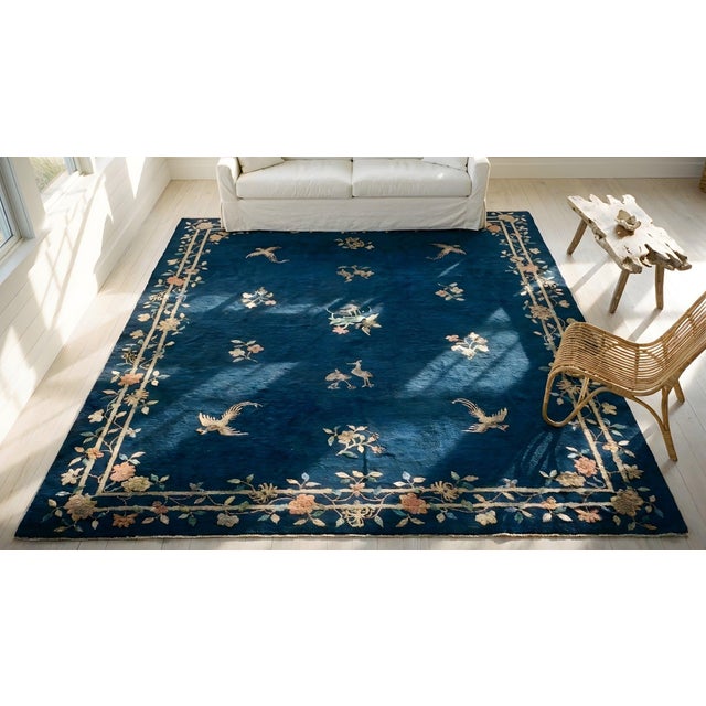 Early 20th Century Chinese Peking Carpet For Sale - Image 13 of 15