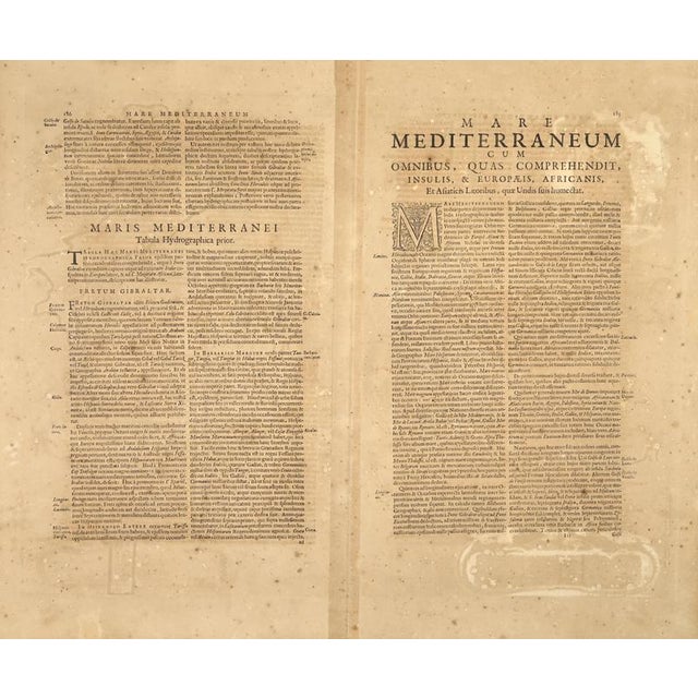 Barbarga is an ancient map realized in 1650 by Johannes Janssonius (1588-1664). Good conditions. from Atlantis majoris...