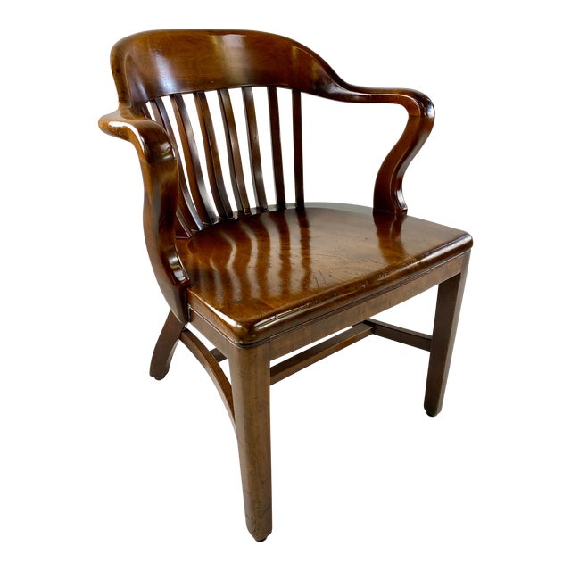 1940s Sikes Courthouse Arm Chair Chairish