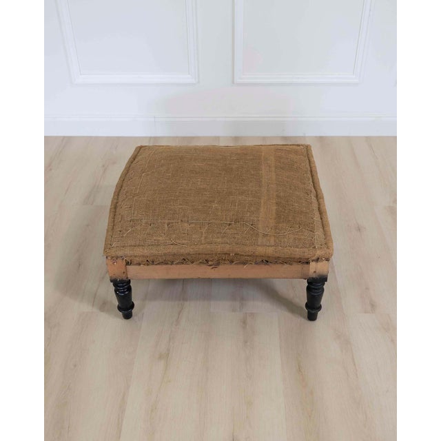 Charming 19th century French stool featuring classic proportions and a versatile design suitable for a wide range of...