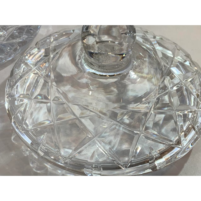 Hollywood Regency Late 20th Century Waterford Lidded Dish/Bowl For Sale - Image 3 of 10