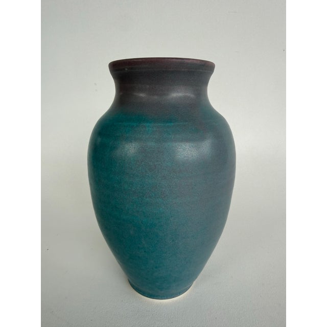 1980's Vintage MCM Studio Pottery Vase
