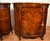 1890s Antique French Louis XV Burl Walnut Marble Top Pair of Cabinets Credenzas For Sale - Image 6 of 18