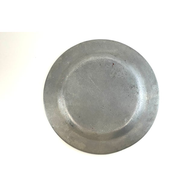 Silver Vintage Carron Pewter Salad Plates, Freeport Pennsylvania, Set of 8 For Sale - Image 8 of 10