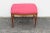 Wood Early 1900s Vanity Stool Bench Ottoman For Sale - Image 7 of 7
