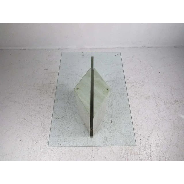 Mid-Century Modern Mid-Century Modern Artedi Marble Base End Table For Sale - Image 3 of 9