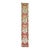 Narrow Floral Turkish Red Large Flower Turkish 20th Century Wool Runner - 1'9" x 9'10" For Sale