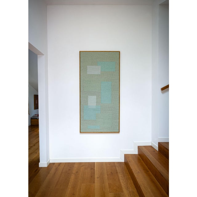 Contemporary Spigolatura 96 ​​Handwoven Wall Art by Susanna Costantini For Sale - Image 3 of 12