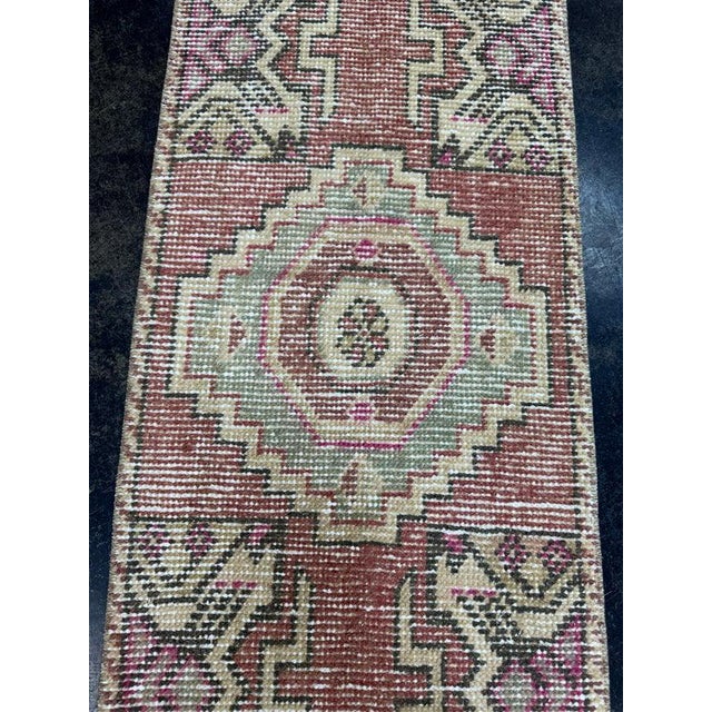 Turkish Yastik Rug 1'5" x 2'11" For Sale - Image 4 of 6