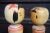 Vintage Traditional Narugo Kokeshi by Yusa Fukuju and Sakurai Shoji, Japan, 1950s, Set of 2 For Sale - Image 4 of 8