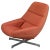 Model Ml91 Swivel Lounge Chair by Illum Wikkelsø for Mikael Laursen, 1960s For Sale - Image 11 of 11