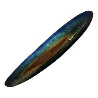 Large Enamelled Bowl by Franco Bastianelli for Laurana Pesaro, 1960s For Sale