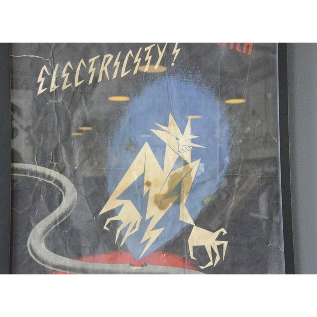 WW2 Factory Safety Poster, 1940s For Sale - Image 6 of 8