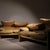 Maralunga Seating Group in Leather by Vico Magistretti for Cassina, Italy, 1973, Set of 3 For Sale - Image 3 of 18