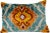 Contemporary Silk Uzbek Ikat Velvet Hand Made Pillow Cushion For Sale - Image 3 of 3